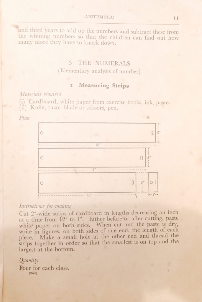 THE NUMERALS(Elementary analysis of number)