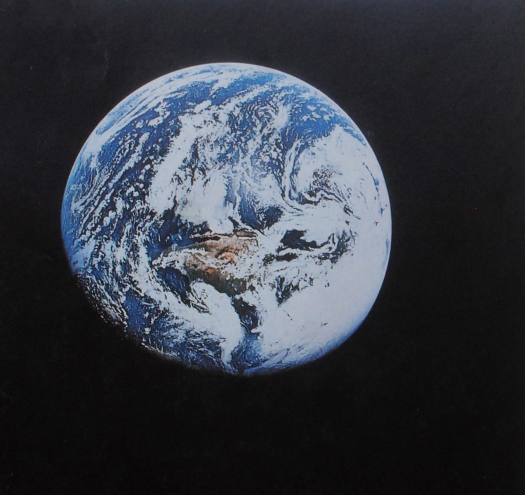 High above Earth